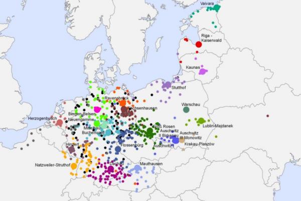 Mapping the SS Concentration Camp System over Space and Time